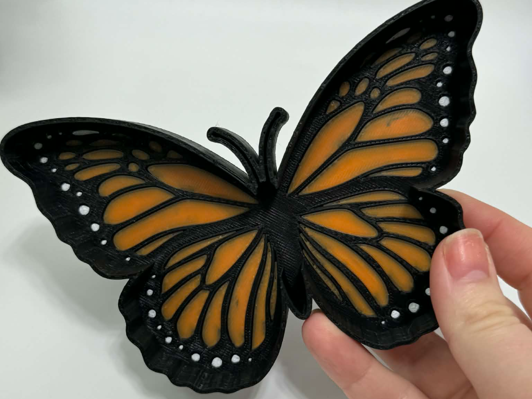 Butterfly Trinket Dish Small Jewelry Holder