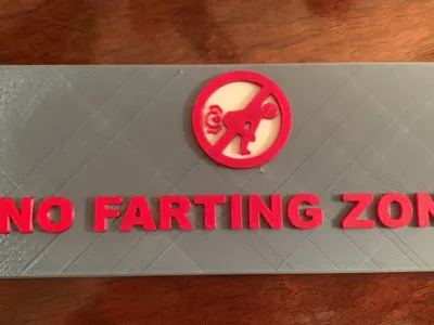 No fart zone