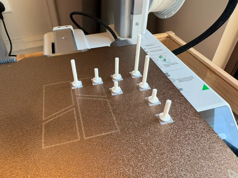 Printable M4 Button Head Bolt Set