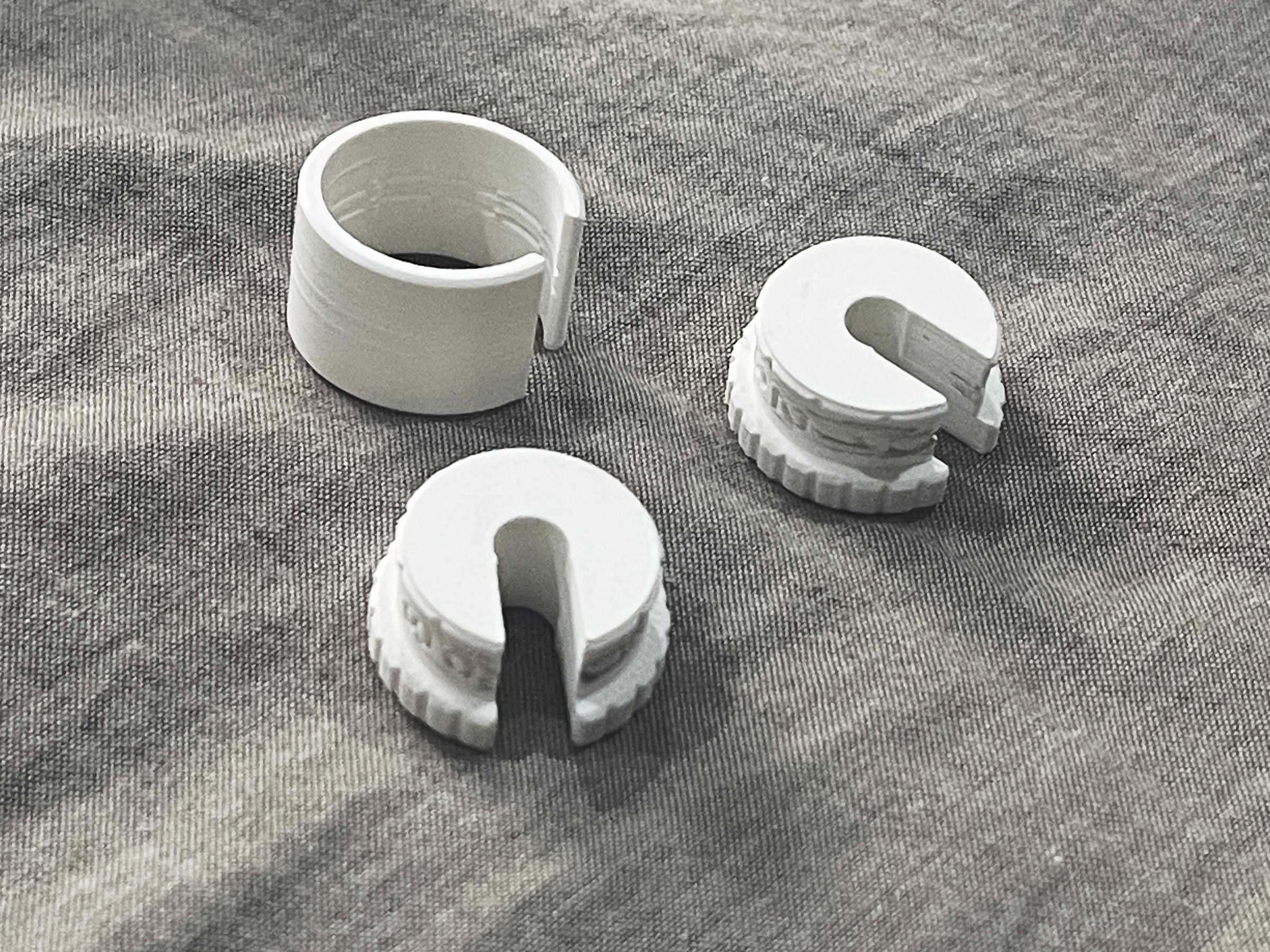 Miniatura 1 do modelo 3D C40 研磨刻度记录配件