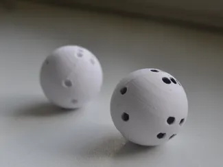 Spherical Dice D6 – V2 (No Assembly, Auto Pause)