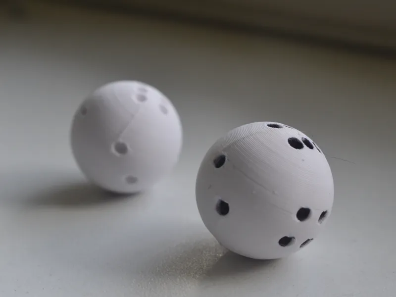 Spherical Dice D6 – V2 (No Assembly, Auto Pause)