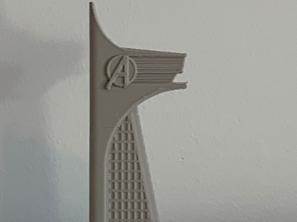 Miniatura 3 do modelo 3D Marvel Avengers tower