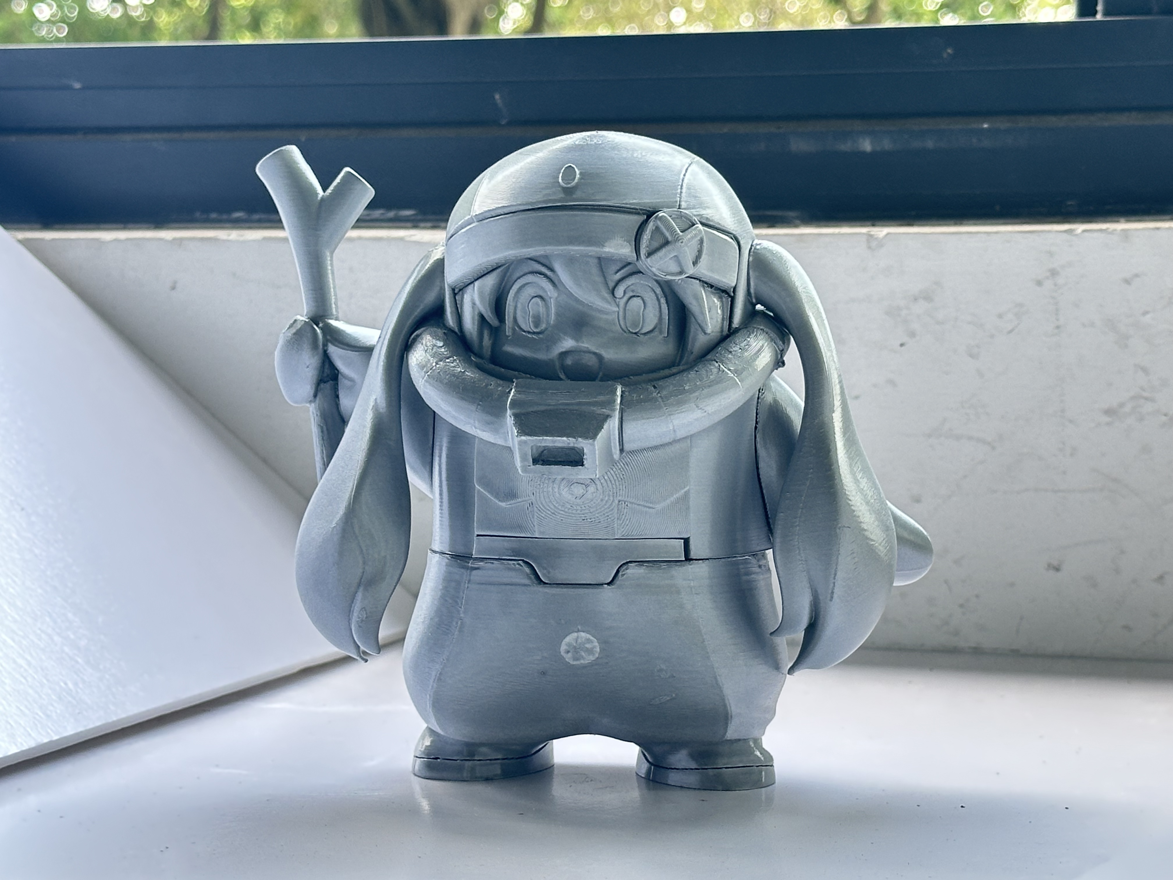 Miniatura 2 do modelo 3D 【补档】扎古×初音