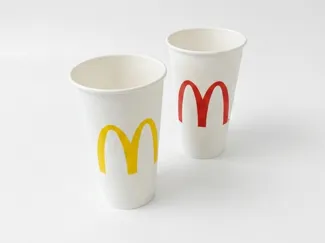 McDonald's Inspired Drinking Cup - Beverage Holder
