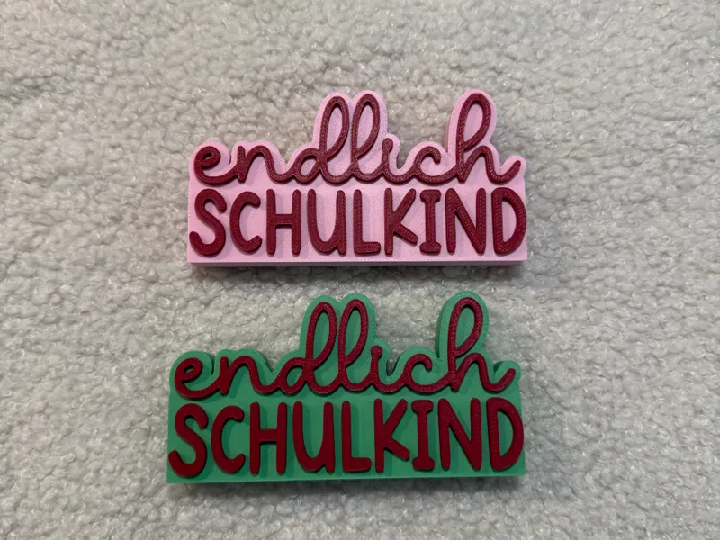 endlich Schulkind - Einschulung - Deko