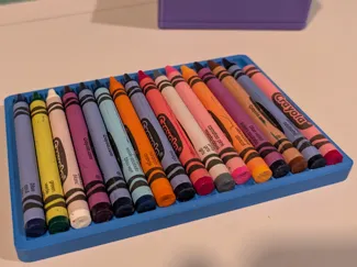 Crayon Tray for 16 Colors