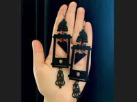 Boucles d'oreilles guillotine — photo 2