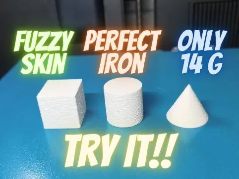 Perfect Iron and fuzzy skin test