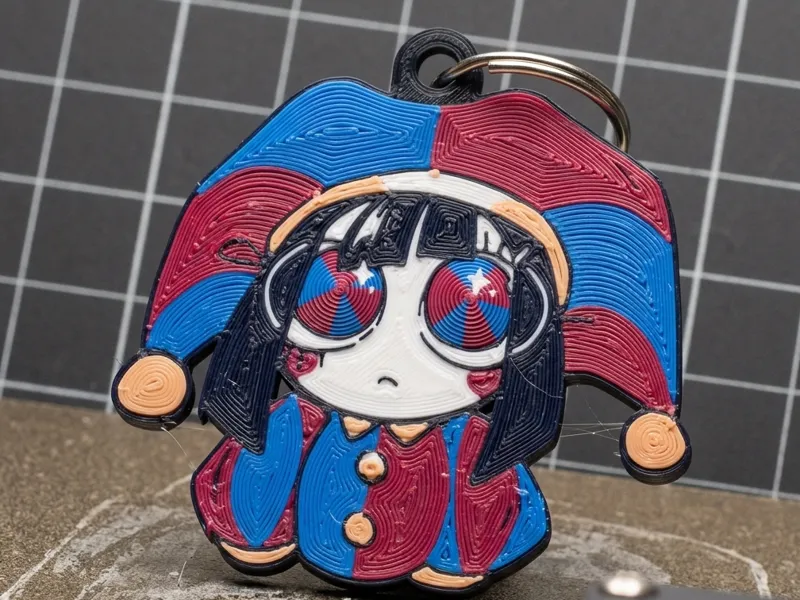 Pomni Keychain