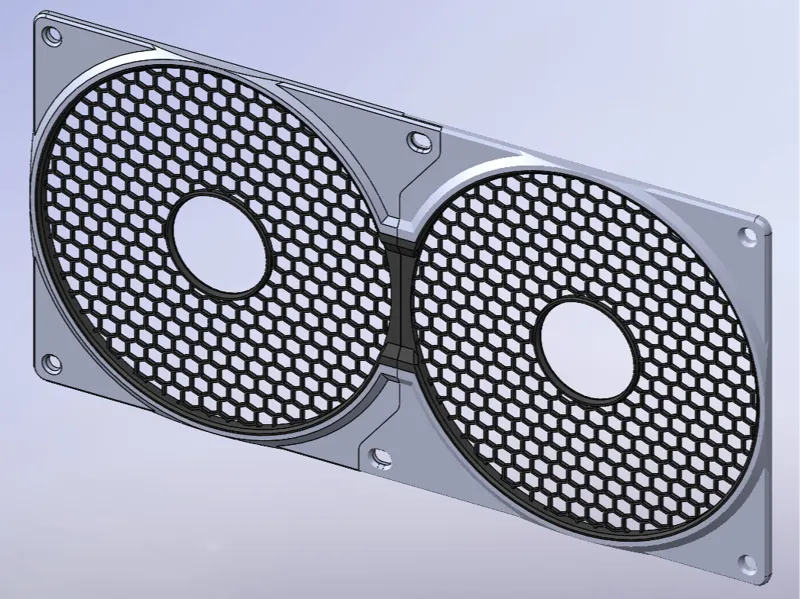 FanSwap140, 140mm fan grille/cover, plus REMIX