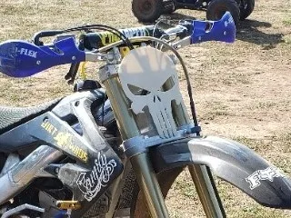 Honda Punisher Number Plate