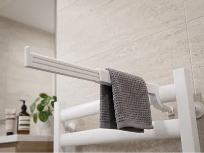 Extendable Towel Rail Dryer Arm & Wall Mount