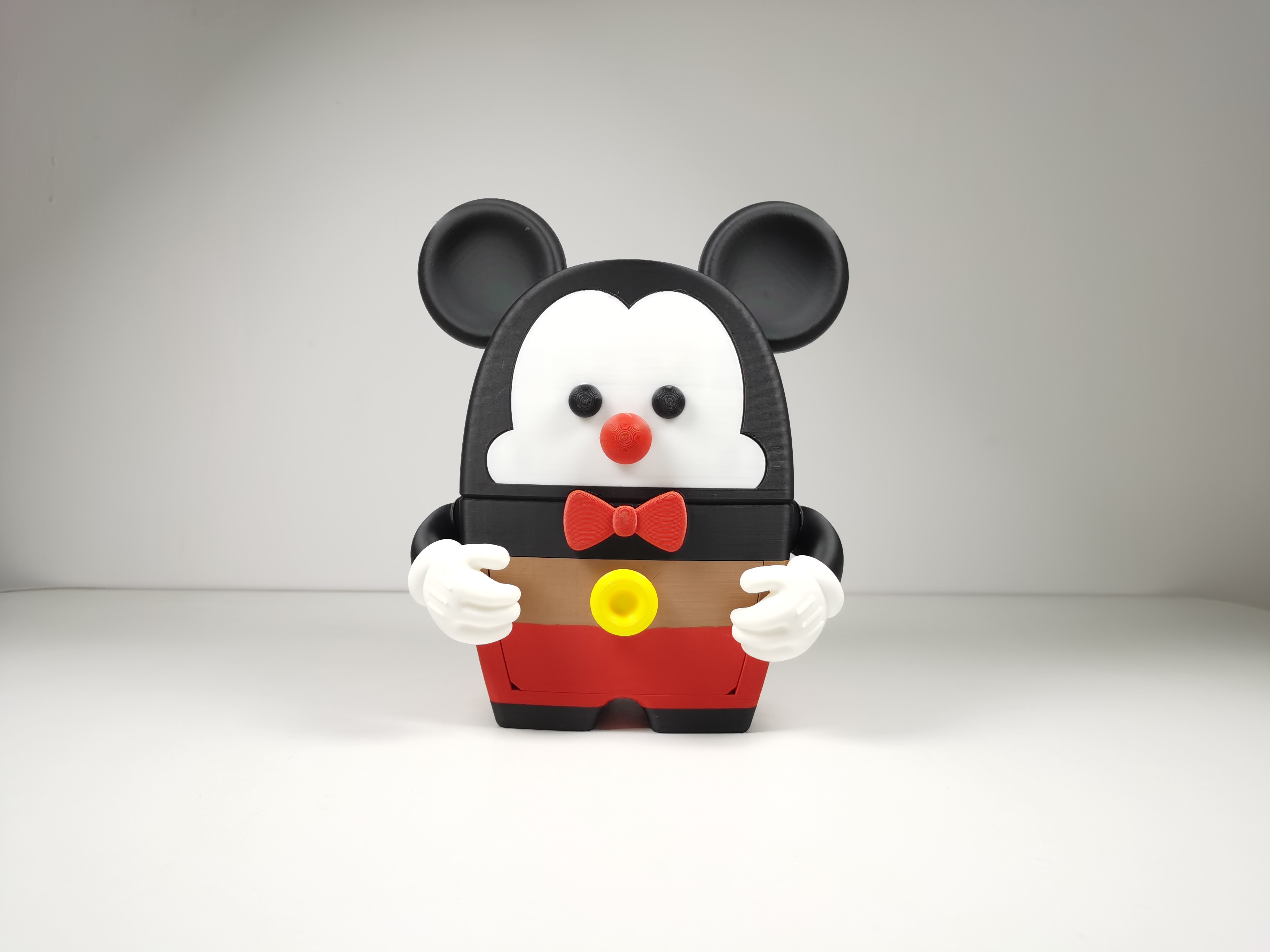 Miniatura 2 do modelo 3D 米奇收纳盒 手可动（无需AMS） 多版本