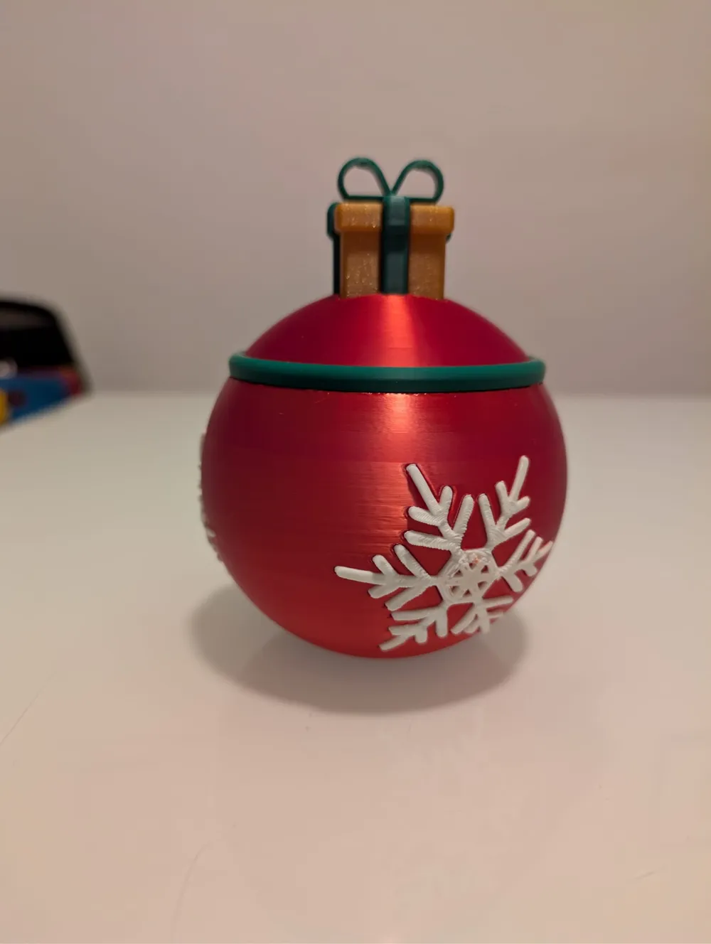 MAGIC BAUBLE Christmas Ornament 5-in-1 / NO AMS! - Free 3D Print Model ...