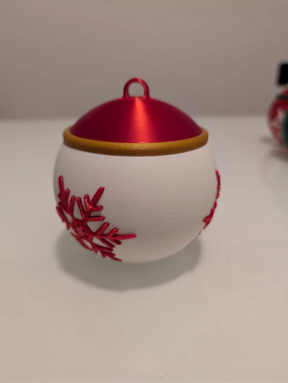 MAGIC BAUBLE Christmas Ornament 5-in-1 / NO AMS! - Free 3D Print Model ...