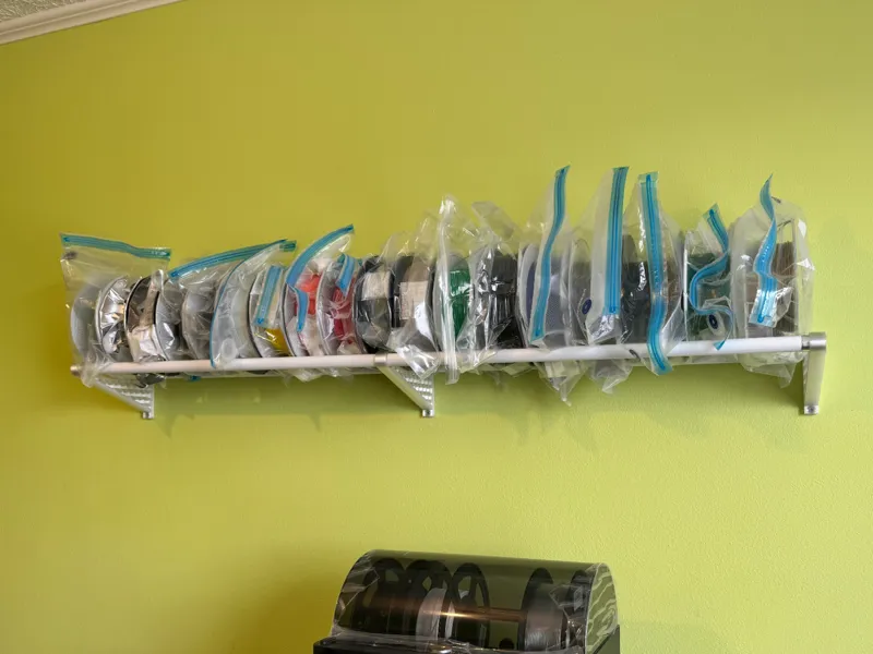 Filament Spool Wall Mount/Holder/Rack