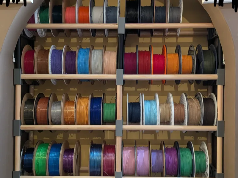Modular Filament Spool Rack