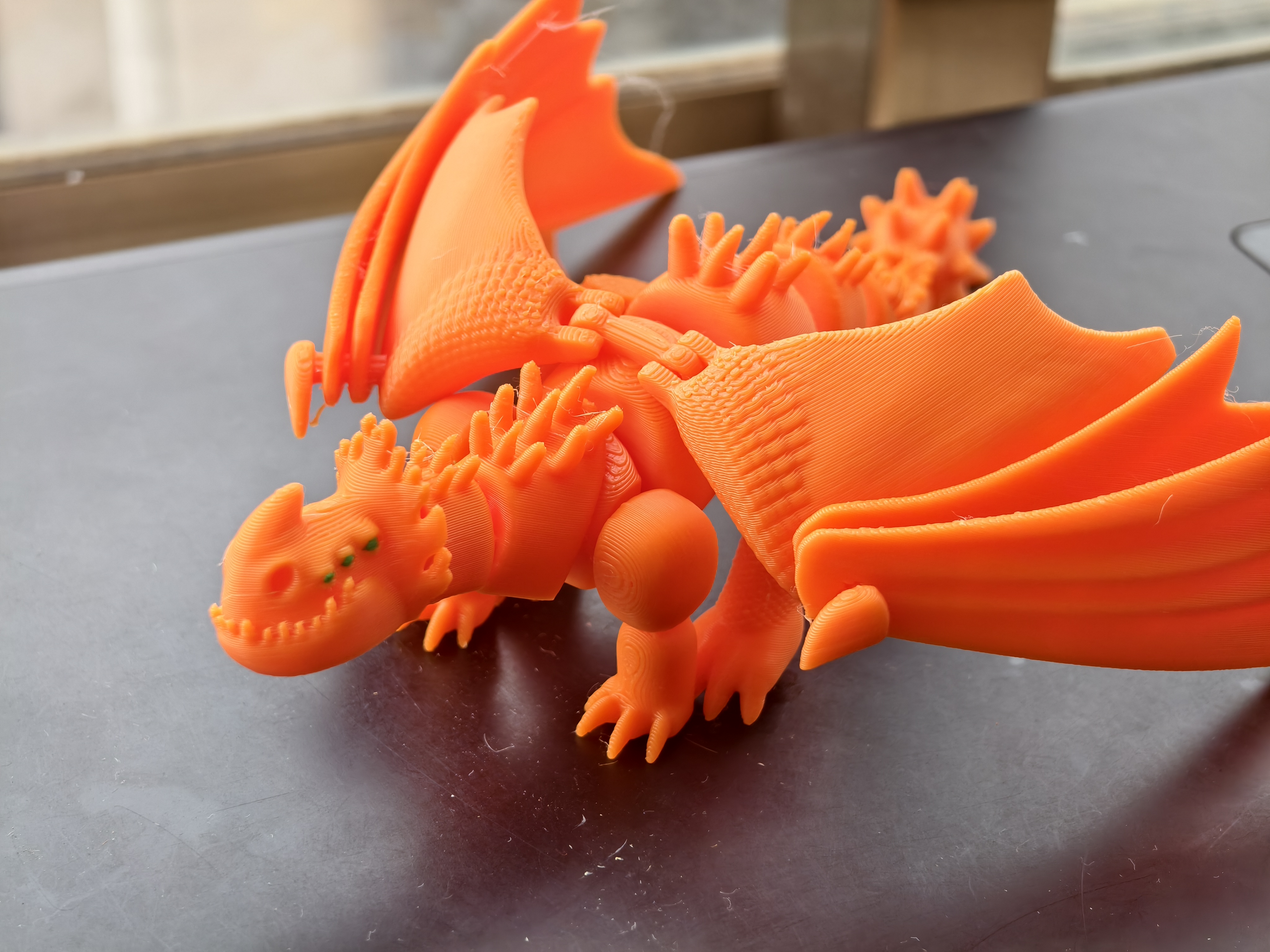Miniatura 2 do modelo 3D 驯龙高手，红死神，红龙王，无需支撑MINI可打