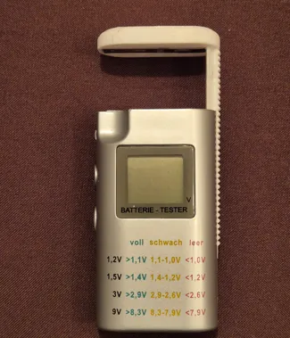 Battery Tester replacement