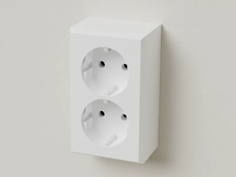 The "Unlimited Power" April Fools Wall Outlet