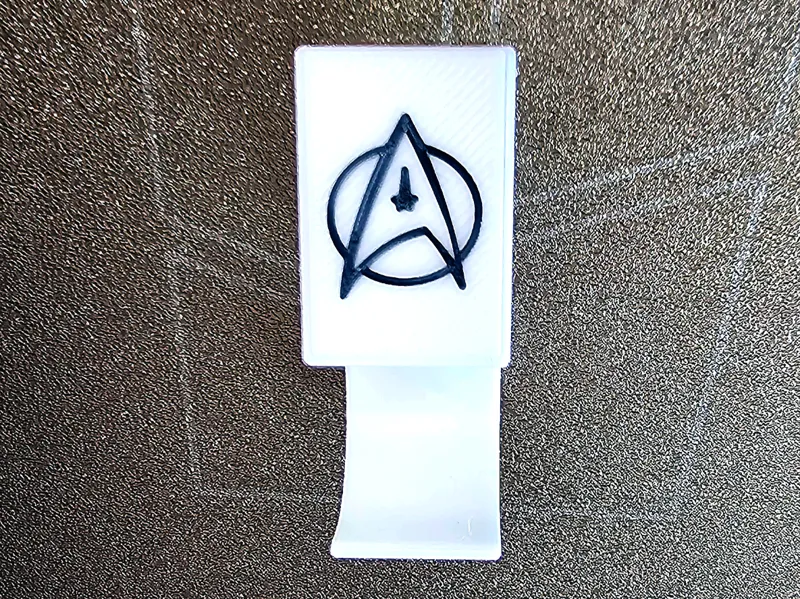 Headset Desk Hanger - Star Trek Logo