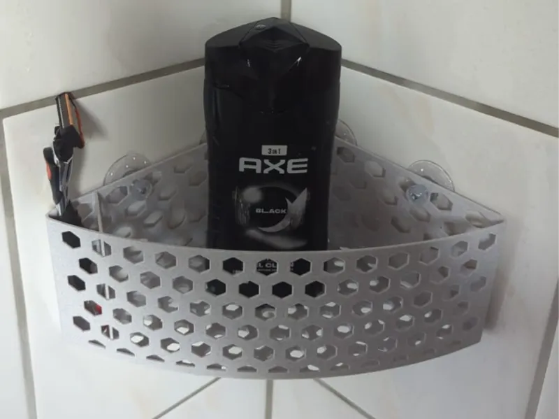 Duschablage mit Fach