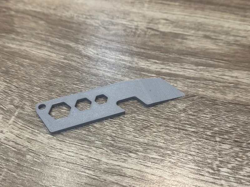 Multi keychain(bottle, box opener, 13,10,8 mm key)