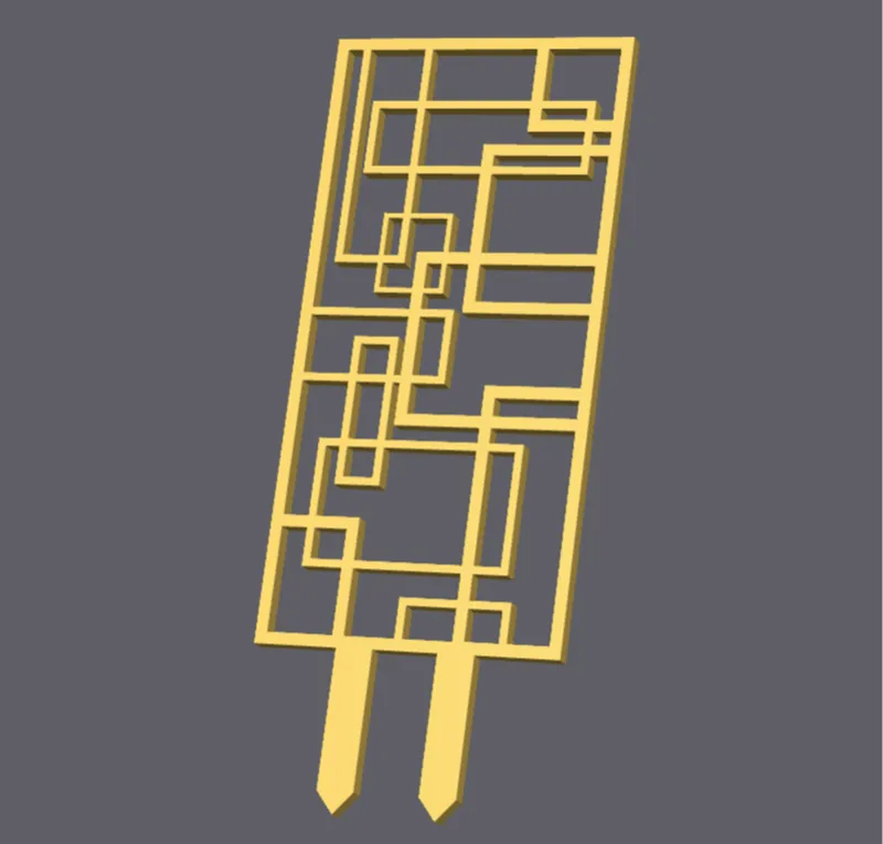 Mondrian Style Plant Trellis