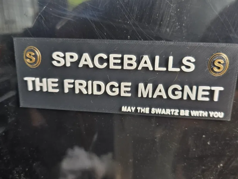 SPACEBALLS THE FRIDGE MAGNET