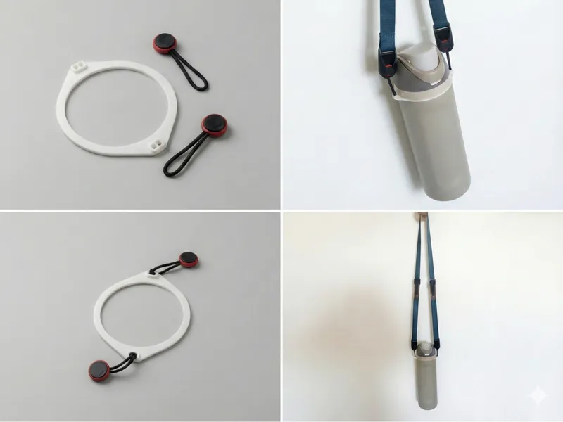 Owala Freesip bottle cross body strap mount