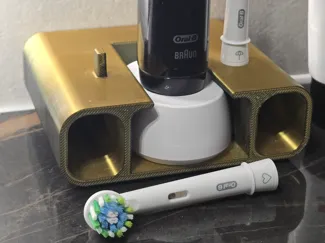 Porta spazzolino Oral B per due testine 