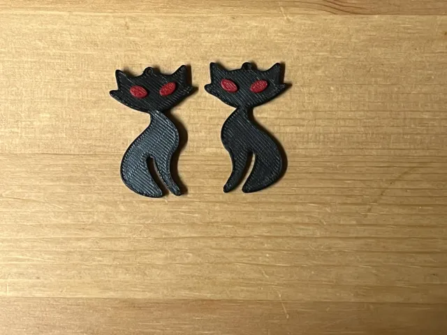 cat earrings