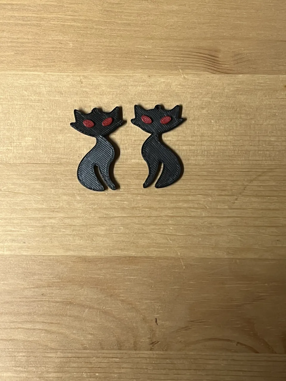 cat earrings view 2