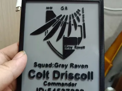 Commander ID for Squad Raven Grey(Not official