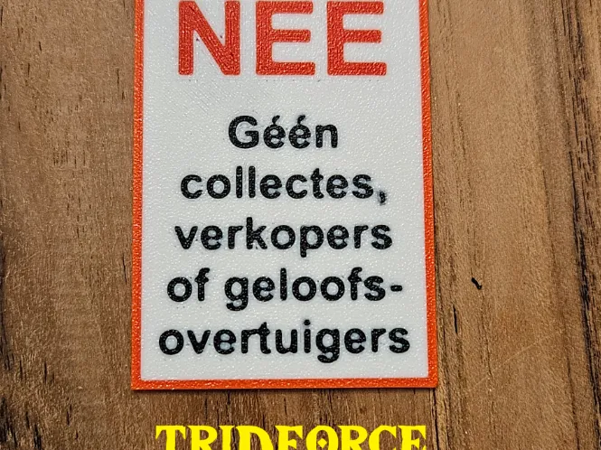 Aan de deur wordt niet gekocht