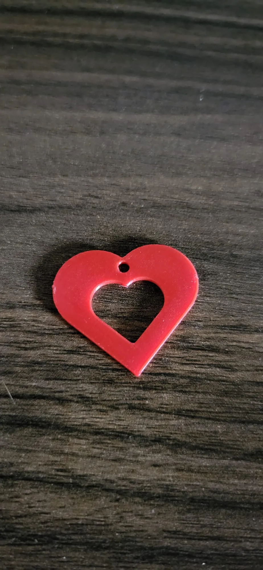 Boucle d'oreille coeur view 2
