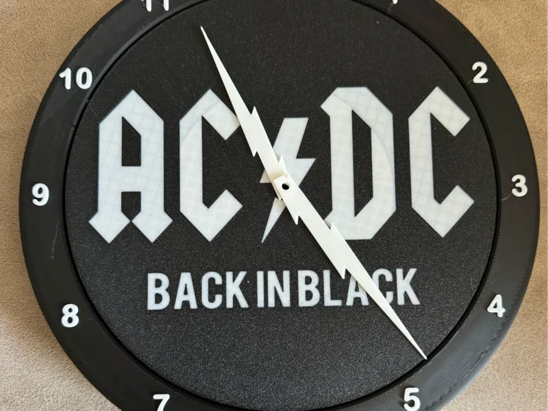 ac/dc clock