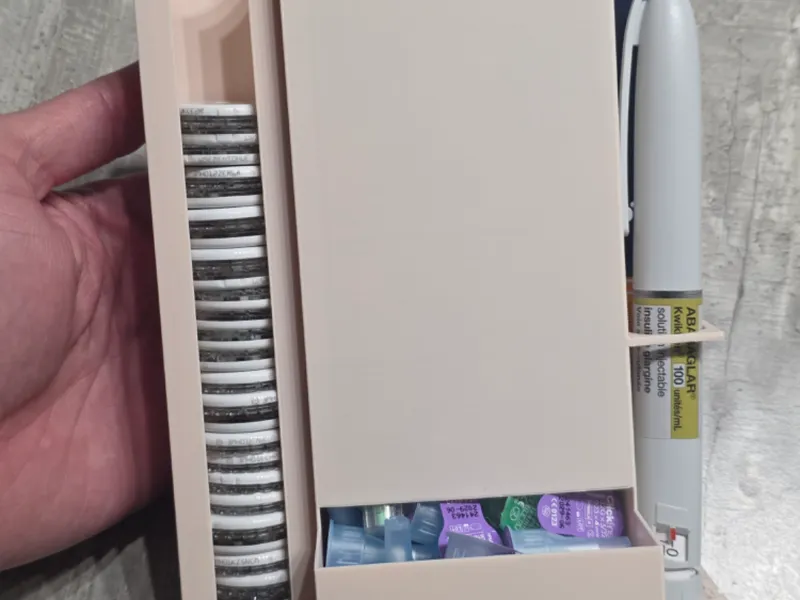 rangement stylo diabete