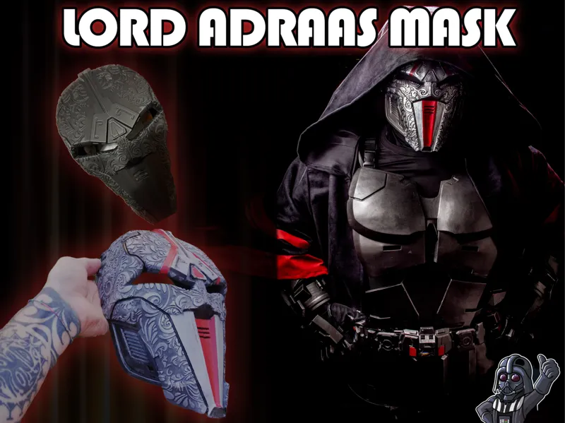 Lord Adraas Mask – Star Wars