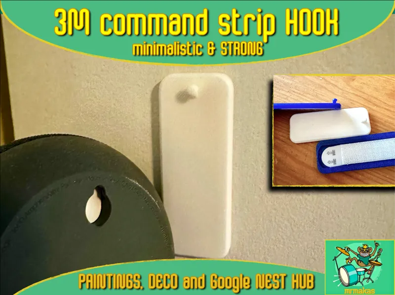 3M Command Strip Mini Hook for Size Medium