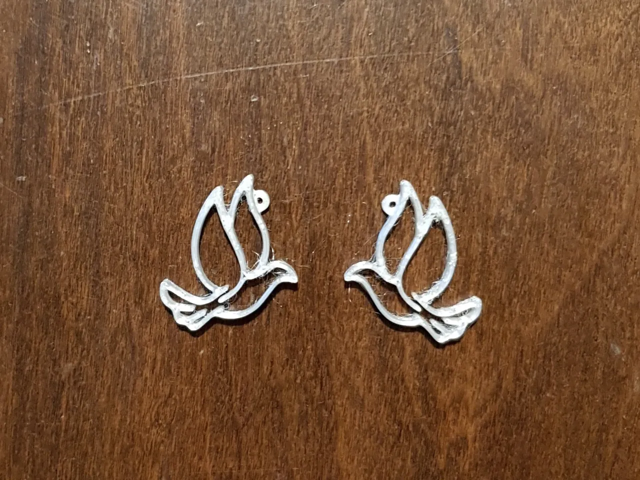 Easter Dove Earrings view 2