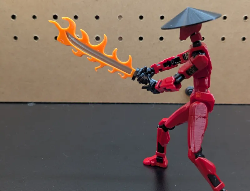 Dummy Flame Katana