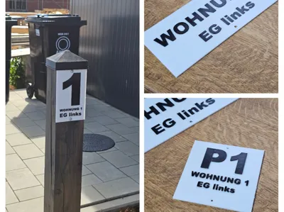Customizable Signs with Drill Holes (Bambu Studio)