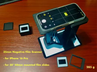 35mm Negative Scanner for iPhone 16 Pro