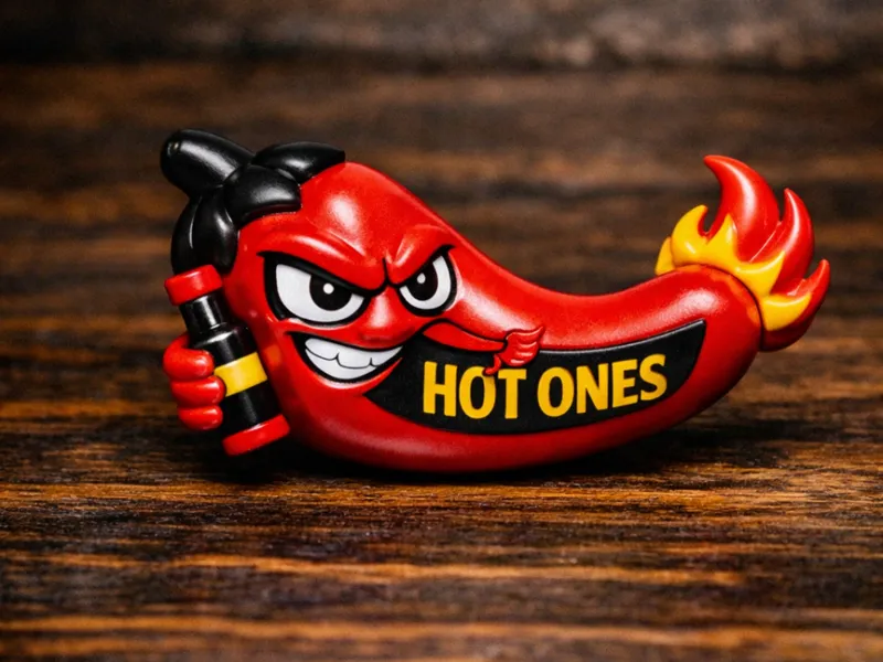 Hot Ones - Pepper Keychain