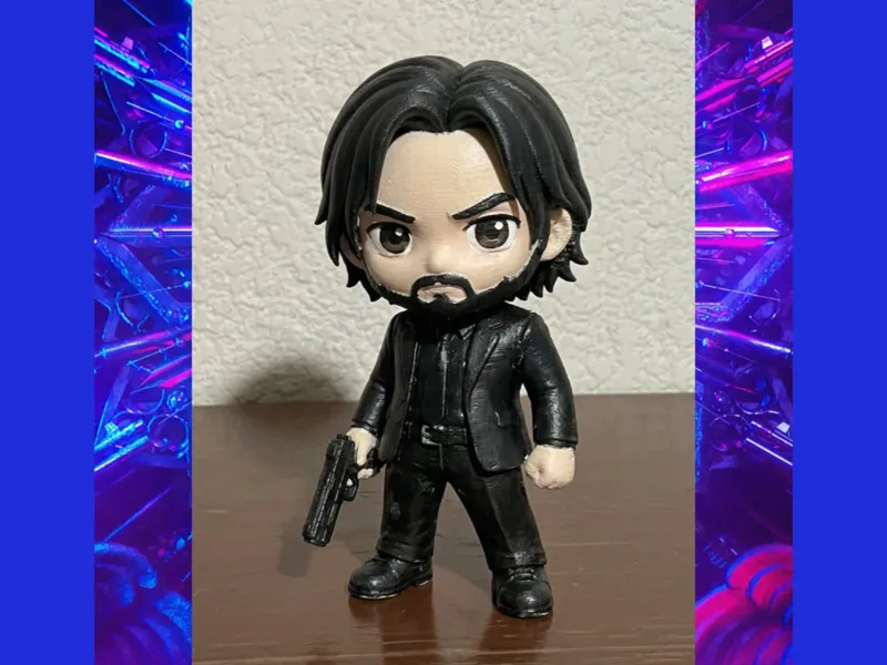 Figura John Wick Chibi