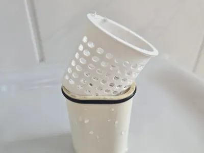 Hair Strainer for Shower Dip Tube Domoplex