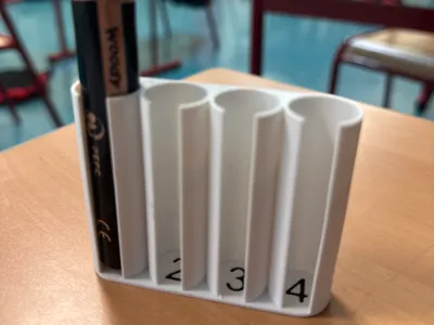 Woody stand for whiteboard