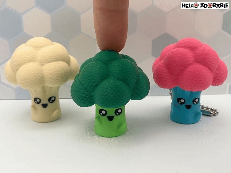 Broccoli Clicker Fidget Toy